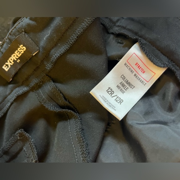 Express Columnist Ankle Mid Rise Pants - Picture 3 of 3